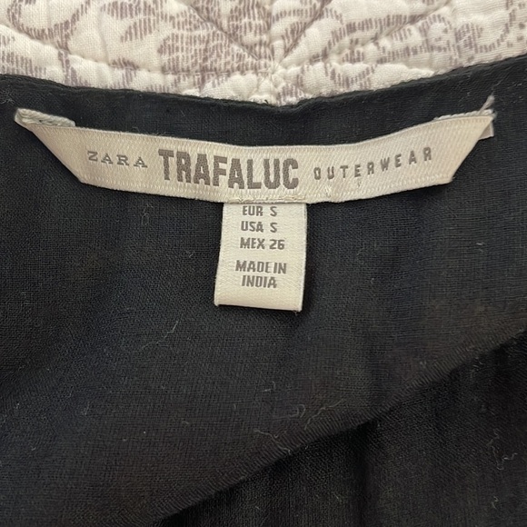 ZARA Trafaluc Outerwear multi color open swing Jacket size S - Picture 7 of 11